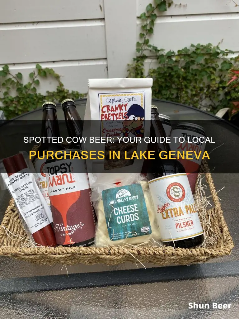 where to buy spotted cow beer in lake geneva