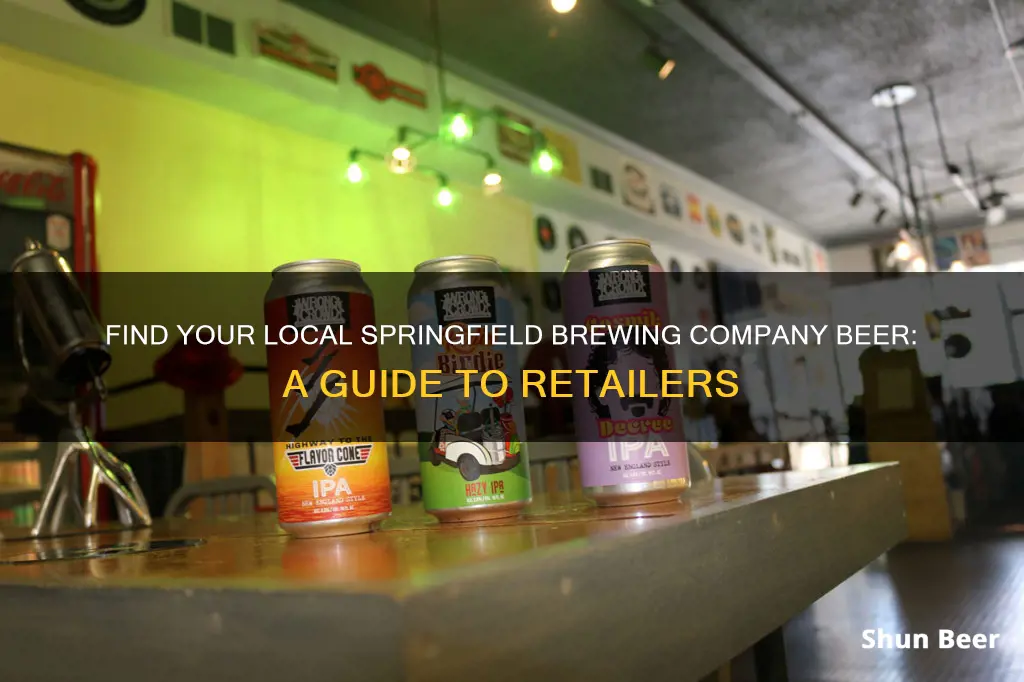 where to buy springfield brewing company beer