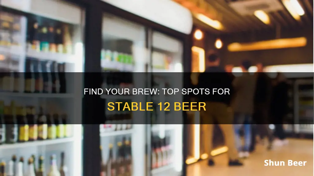 where to buy stable 12 beer