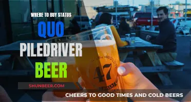 Uncover the Best Spots to Buy Status Quo Piledriver Beer