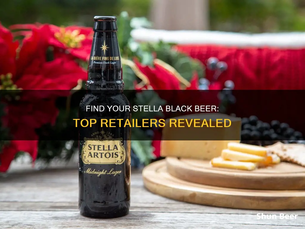 where to buy stella black beer