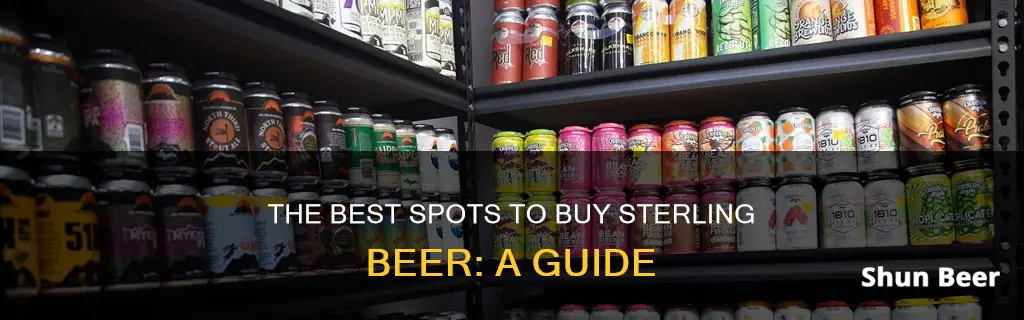 where to buy sterling beer