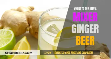 Find the Best Stevia Mixer Ginger Beer: Top Brands and Where to Buy