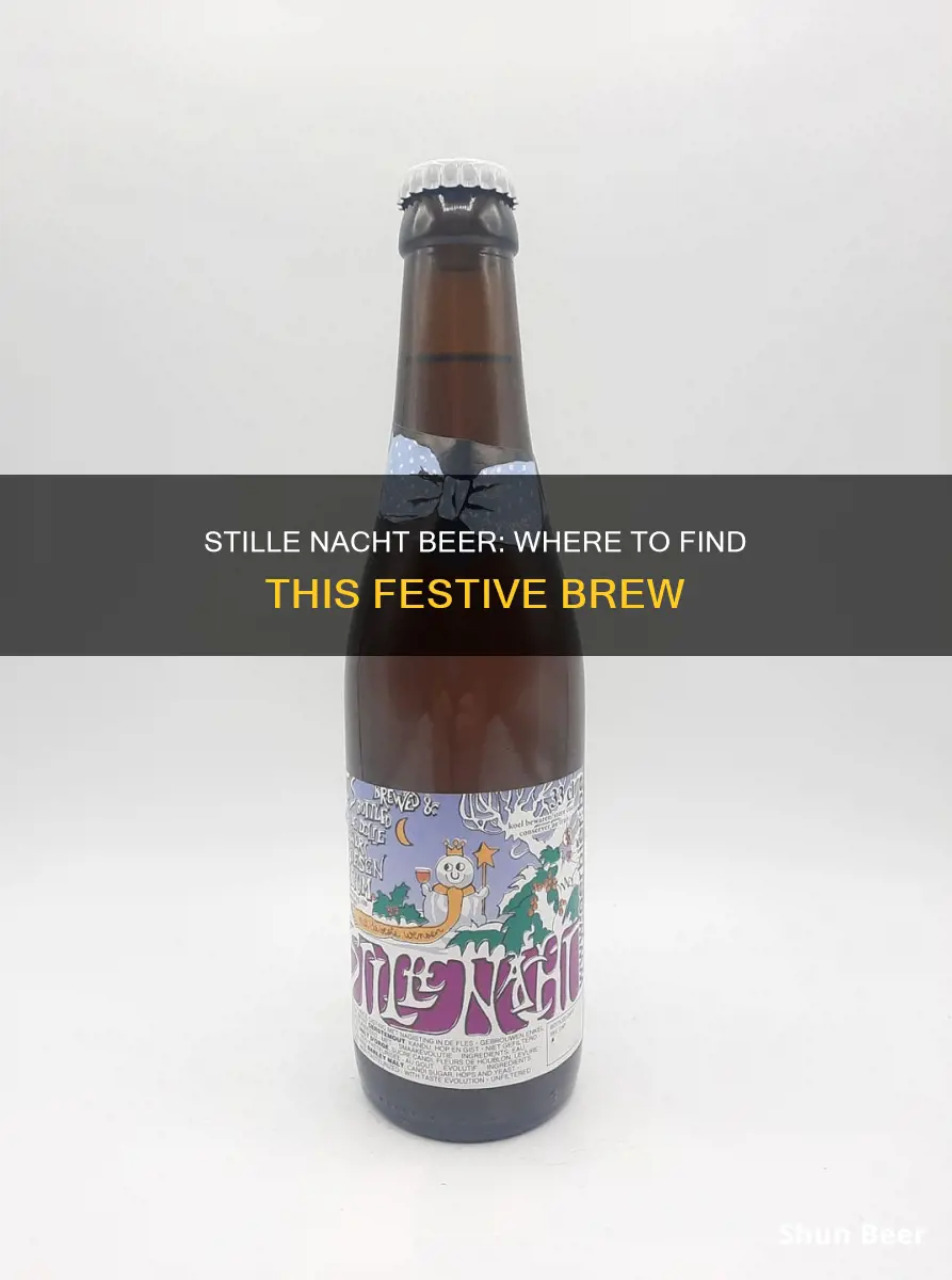 where to buy stille nacht beer