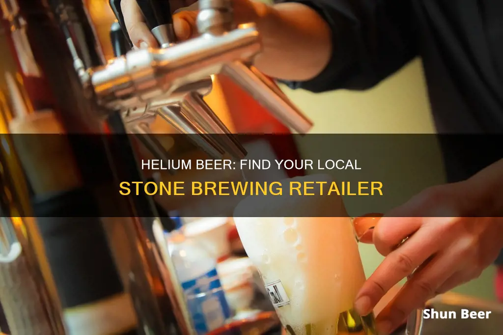 where to buy stone brewing helium beer