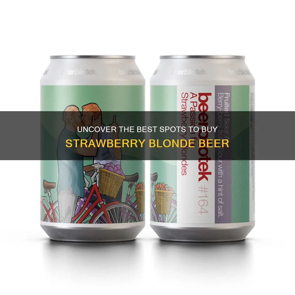 where to buy strawberry blonde beer