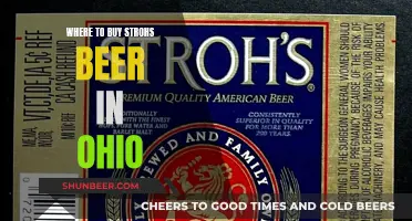 Stroh's Beer: Your Guide to Buying in Ohio