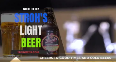 Stroh's Light Beer: Your Guide to Finding It