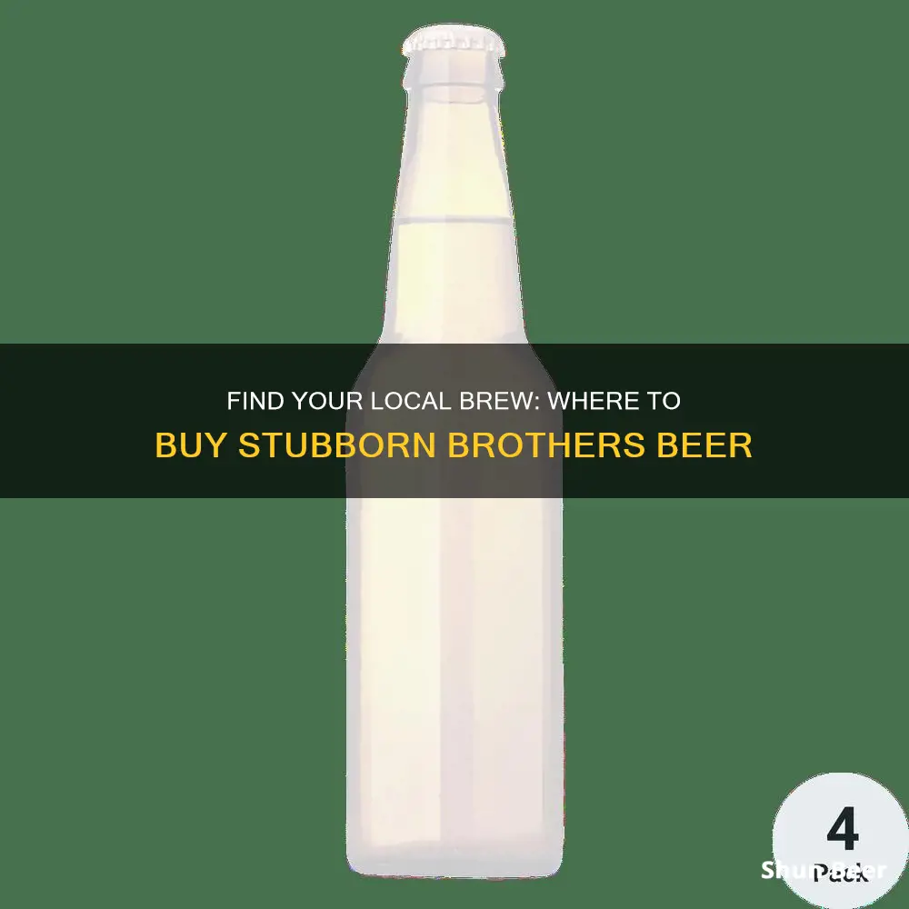 where to buy stubborn brothers beer