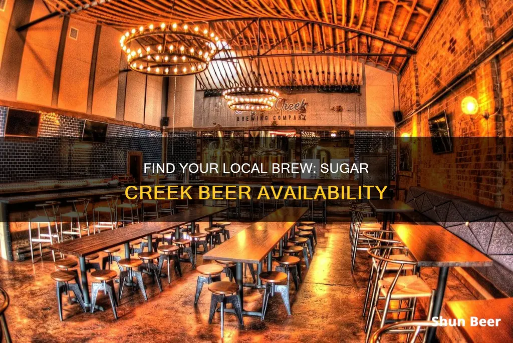 where to buy sugar creek beer