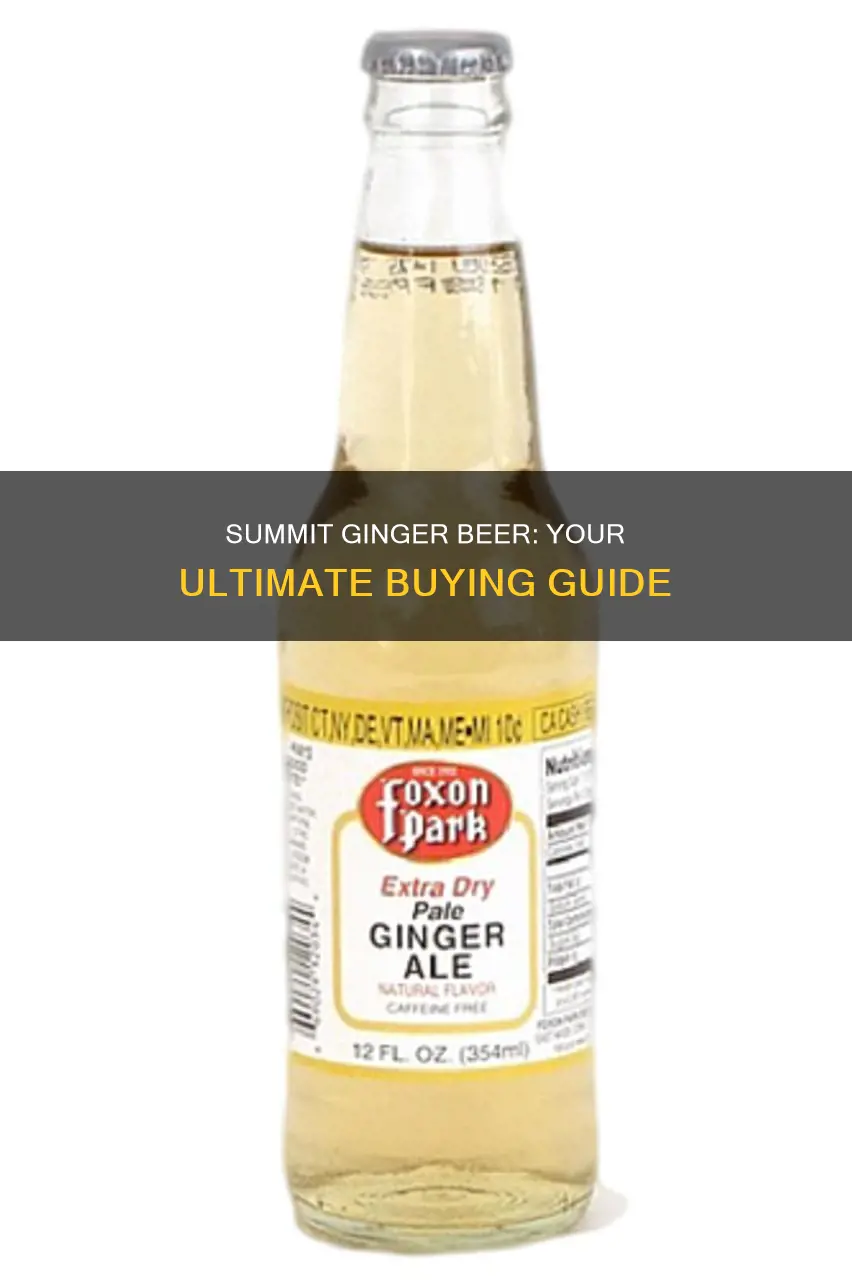 where to buy summit ginger beer