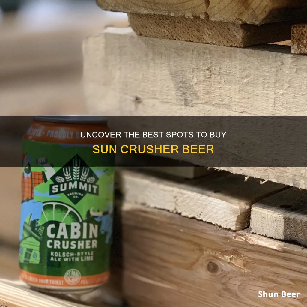 where to buy sun crusher beer