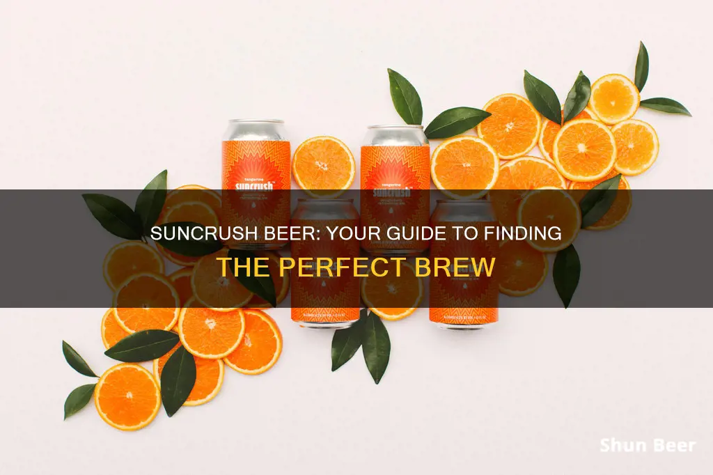 where to buy suncrush beer