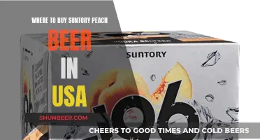 Suntory Peach Beer: Where to Find It in the USA