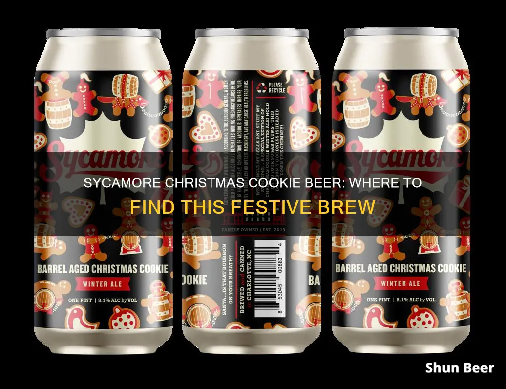 where to buy sycamore christmas cookie beer