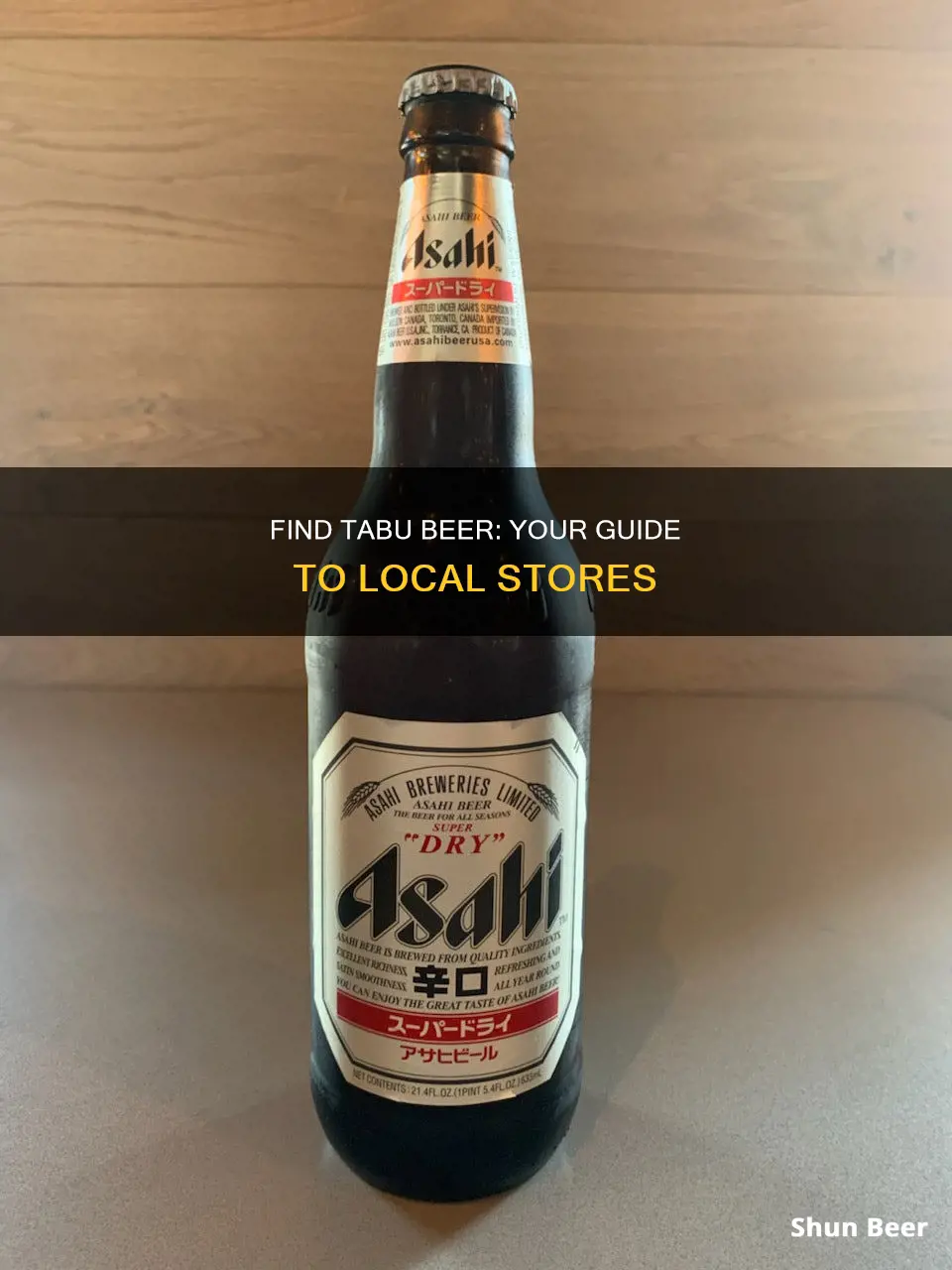 where to buy tabu beer