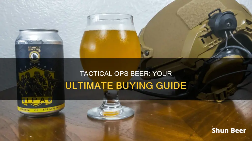 where to buy tactical ops beer