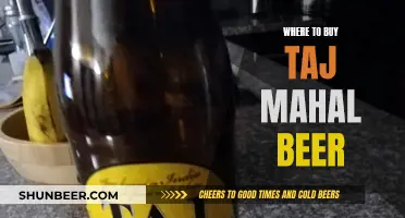 Find Your Local Taj Mahal Beer: A Guide to Buying