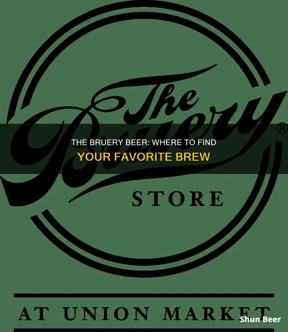 where to buy the bruery beer