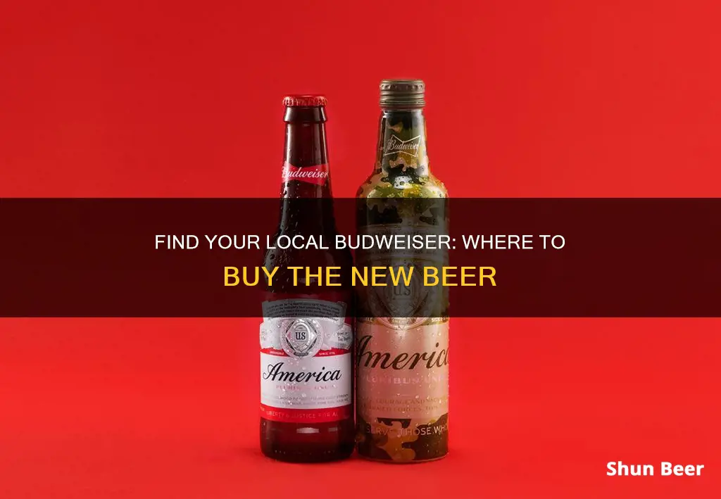 where to buy the new budweiser beer