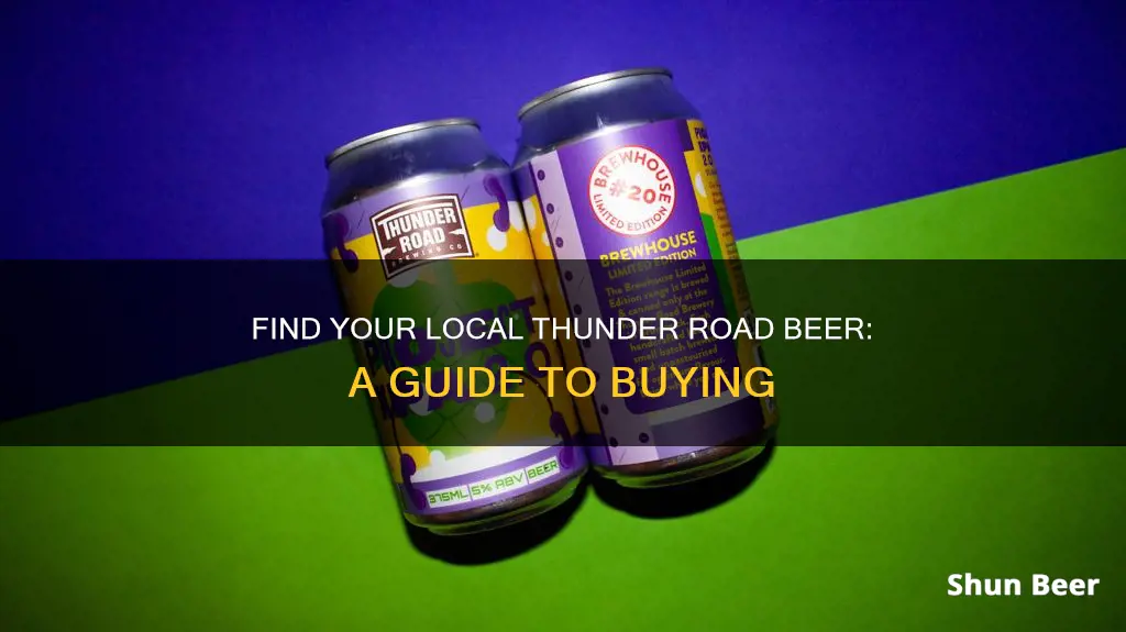 where to buy thunder road beer