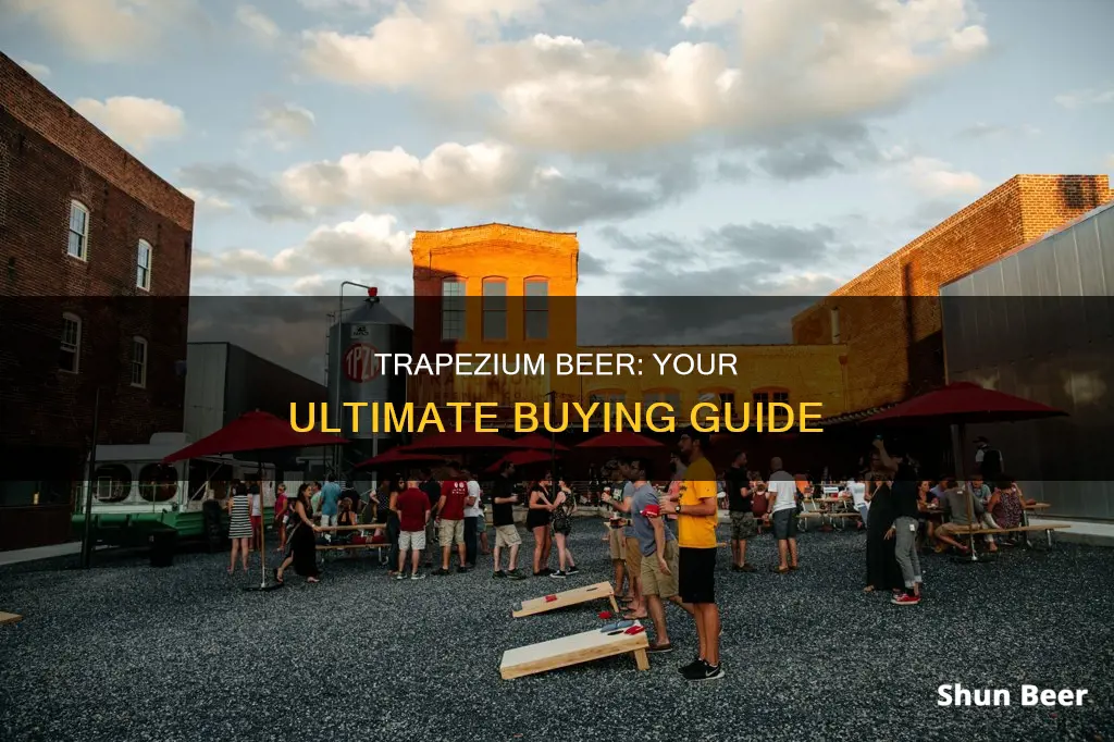 where to buy trapezium beer