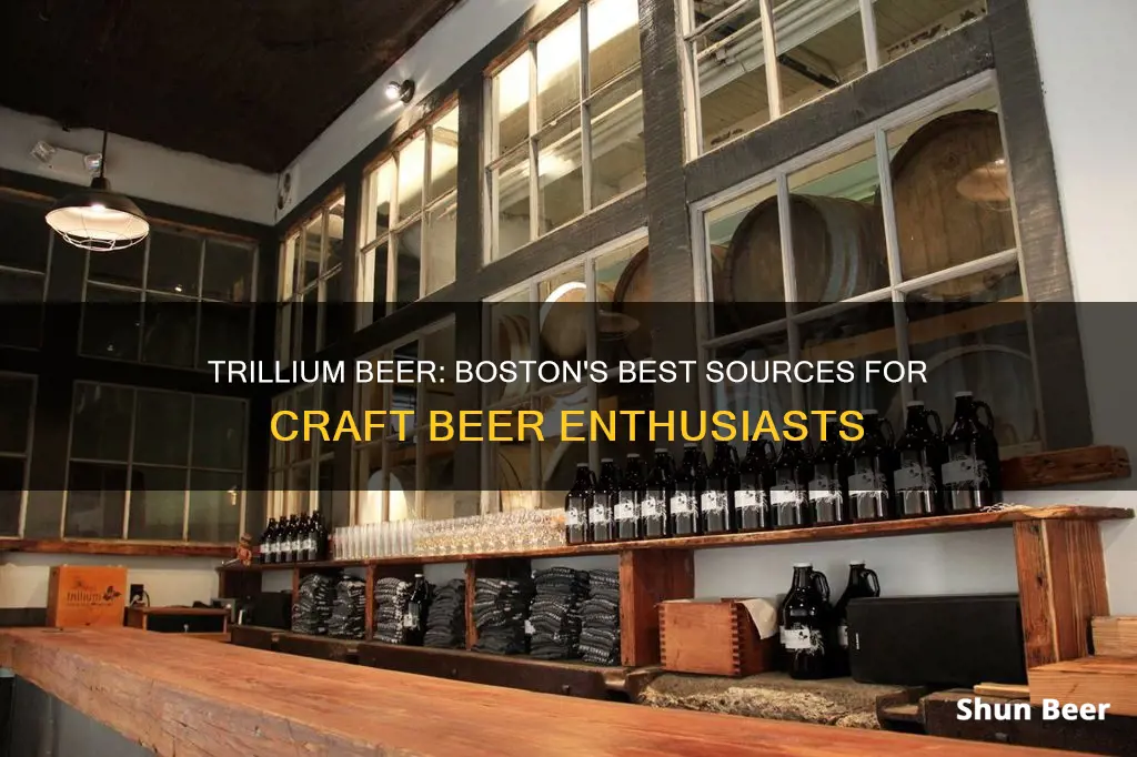 where to buy trillium beer in boston