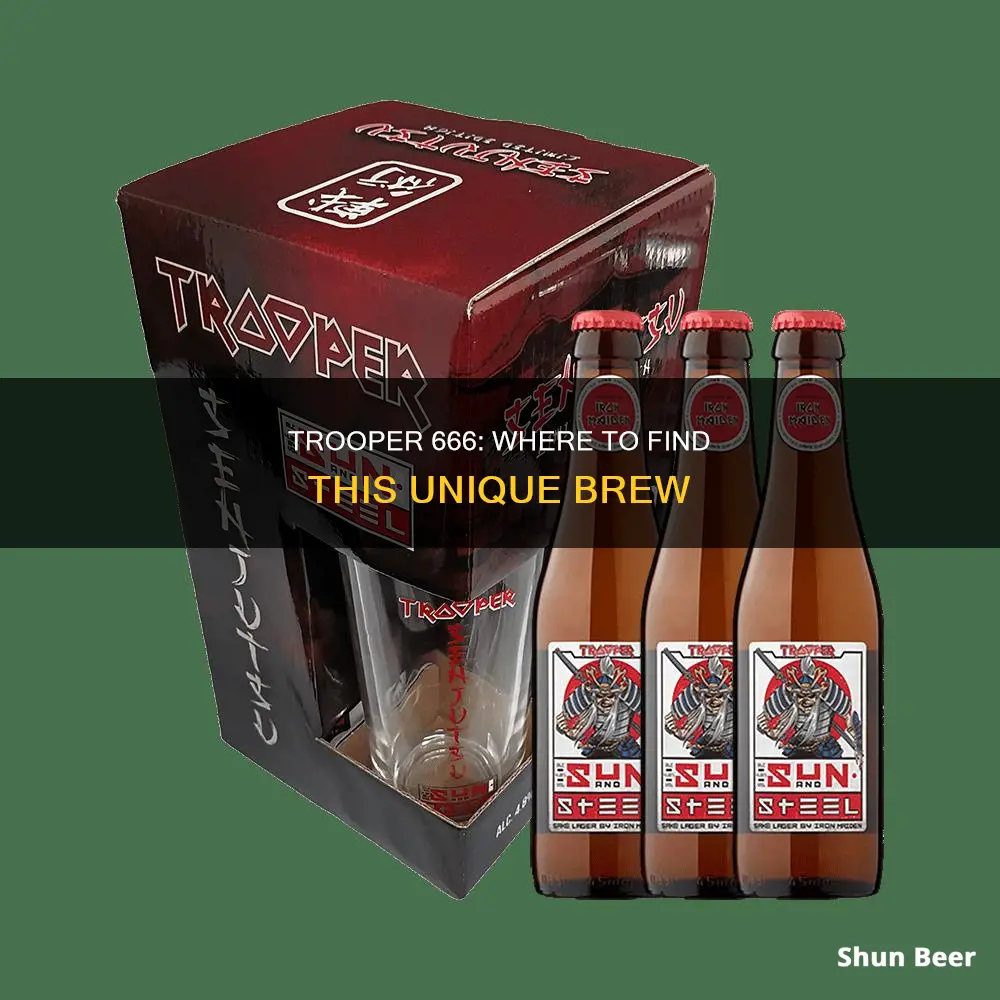 where to buy trooper 666 beer