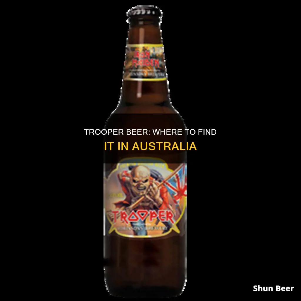 where to buy trooper beer in australia