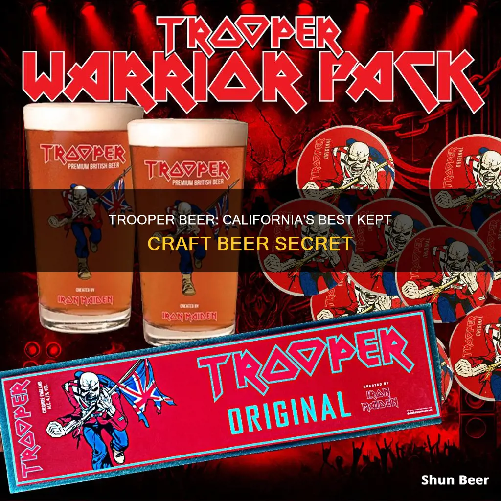 where to buy trooper beer in california