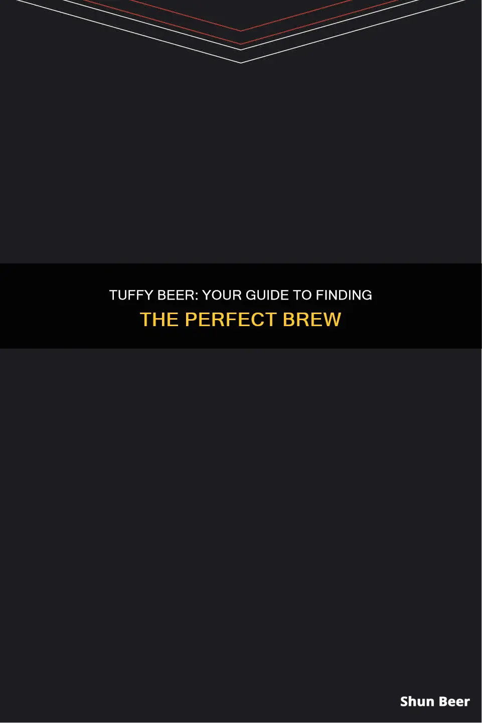 where to buy tuffy beer