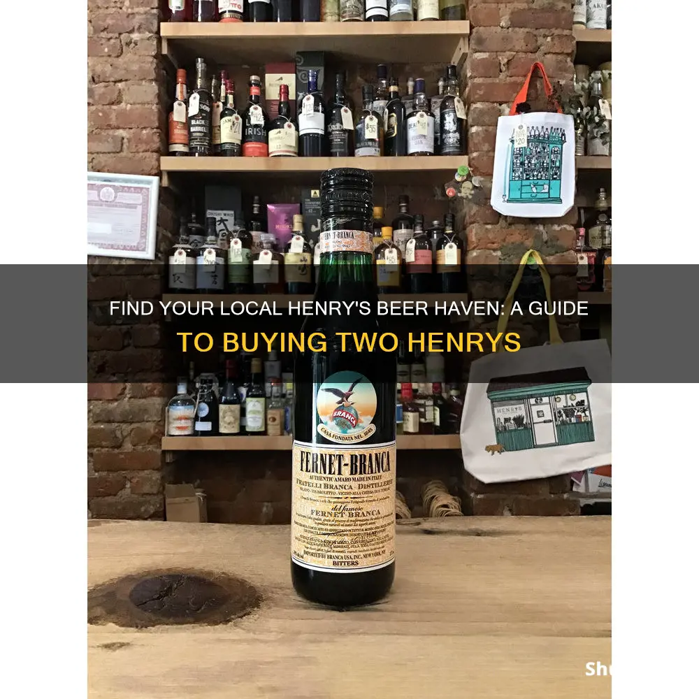 where to buy two henrys beer