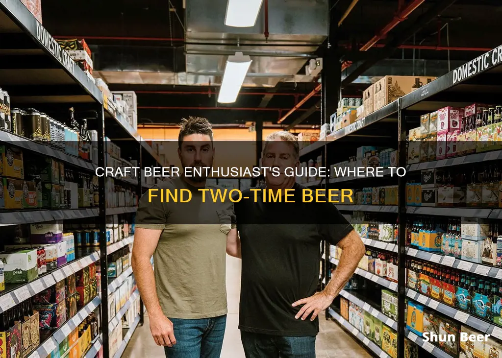 where to buy two-time beer