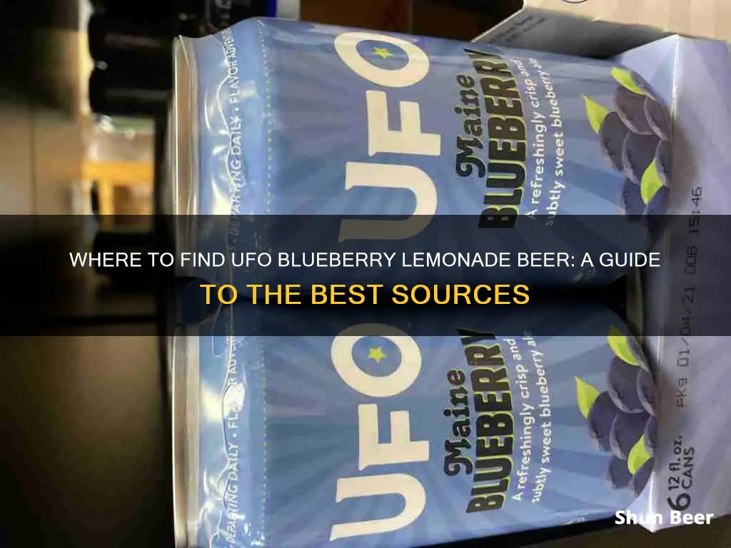 where to buy ufo blueberry lemonade beer