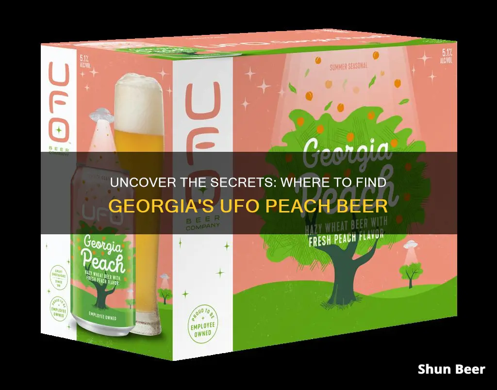 where to buy ufo georgia peach beer