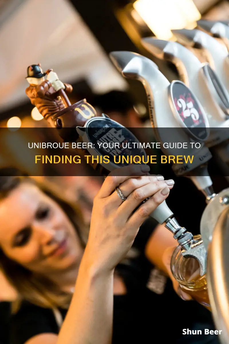 where to buy unibroue beer