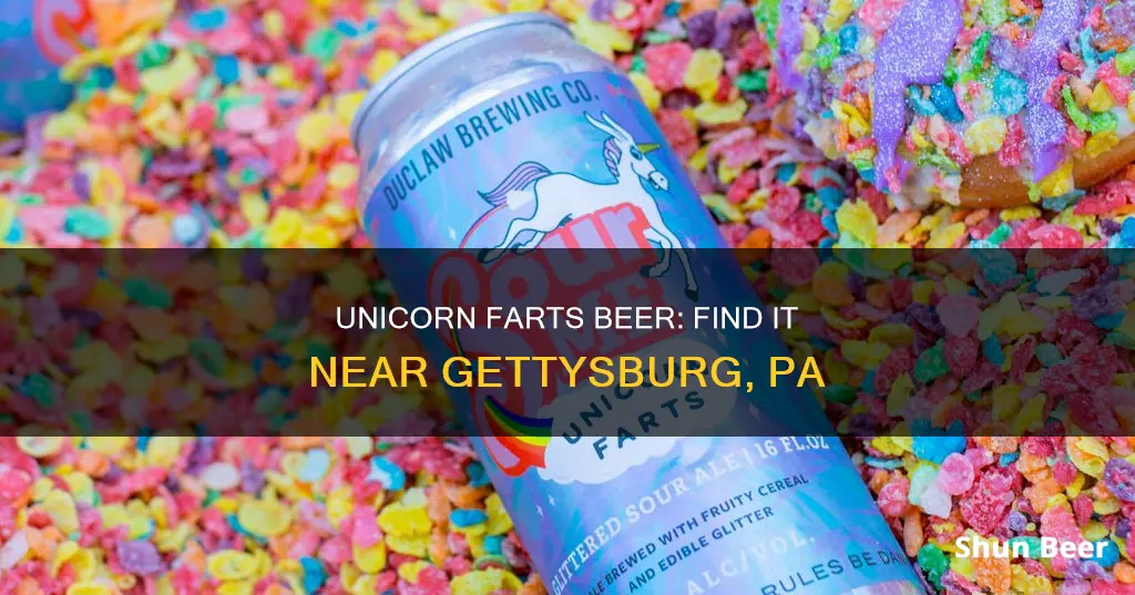 where to buy unicorn farts beer near gettysburg pennsylvania