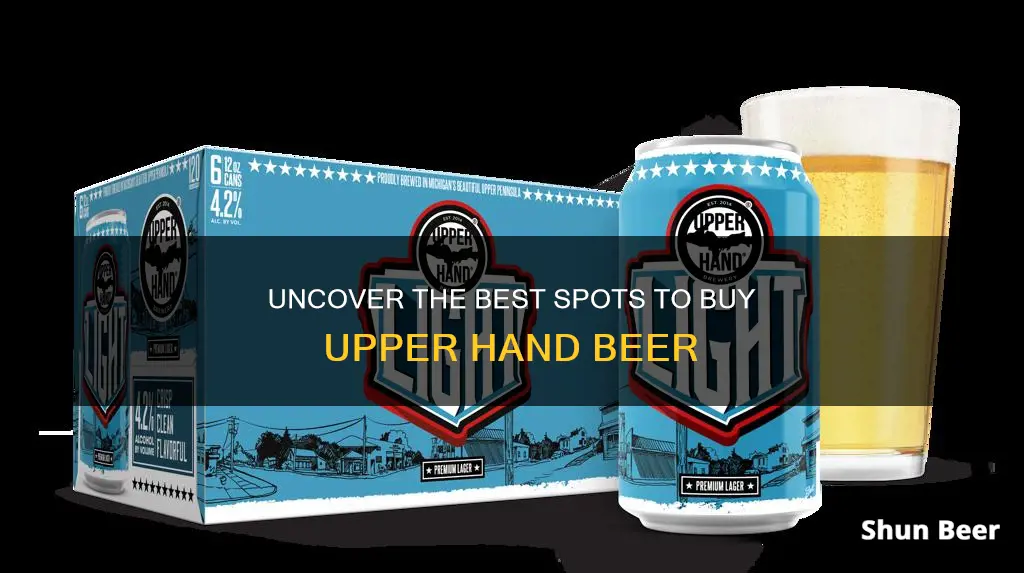 where to buy upper hand beer