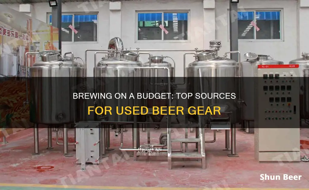 where to buy used beer brewing equipment