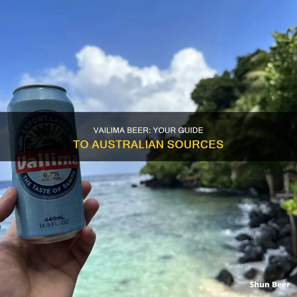 where to buy vailima beer in australia