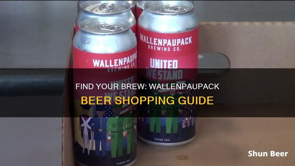 where to buy wallenpaupack beer