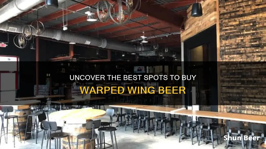 where to buy warped wing beer