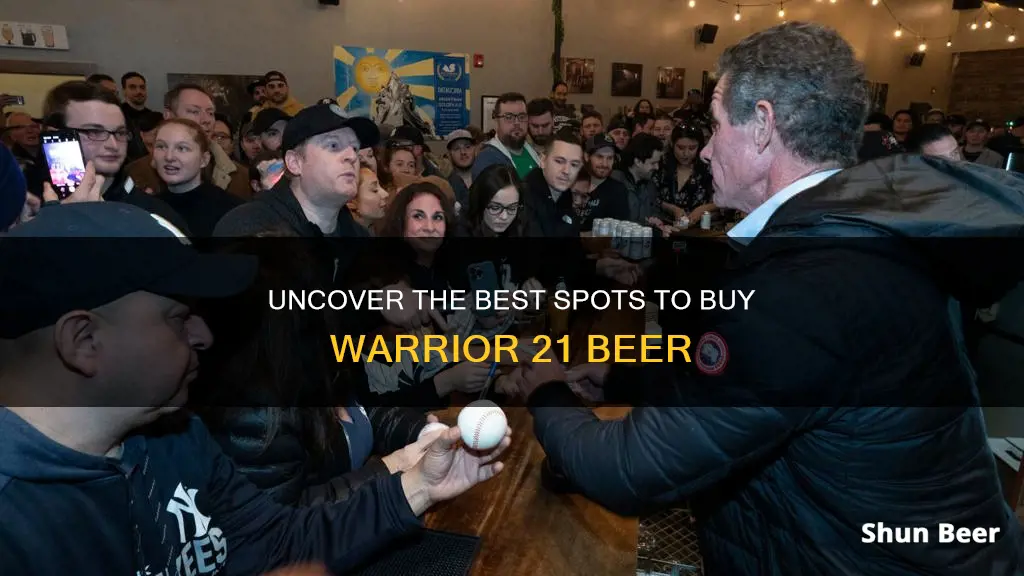 where to buy warrior 21 beer