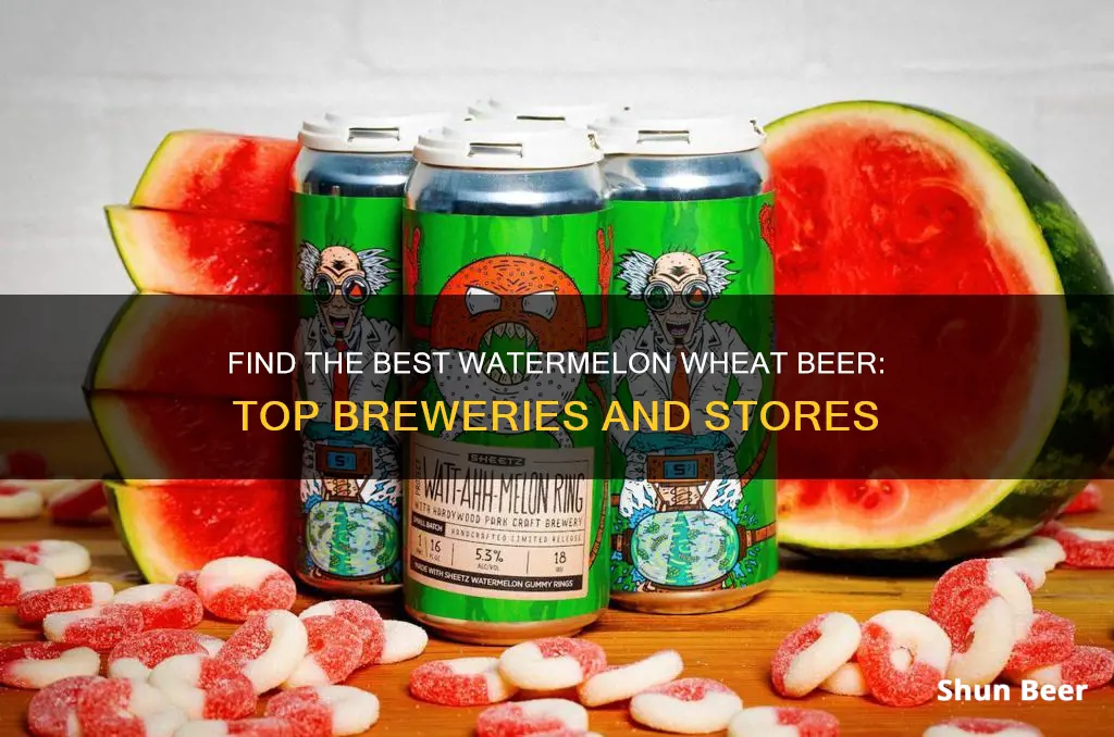 where to buy watermellon wheat beer