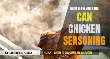 Weber Beer Can Chicken Seasoning: Where to Find It