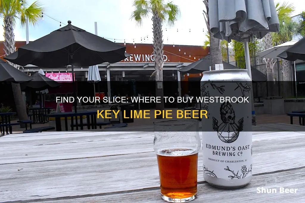 where to buy westbrook key lime pie beer