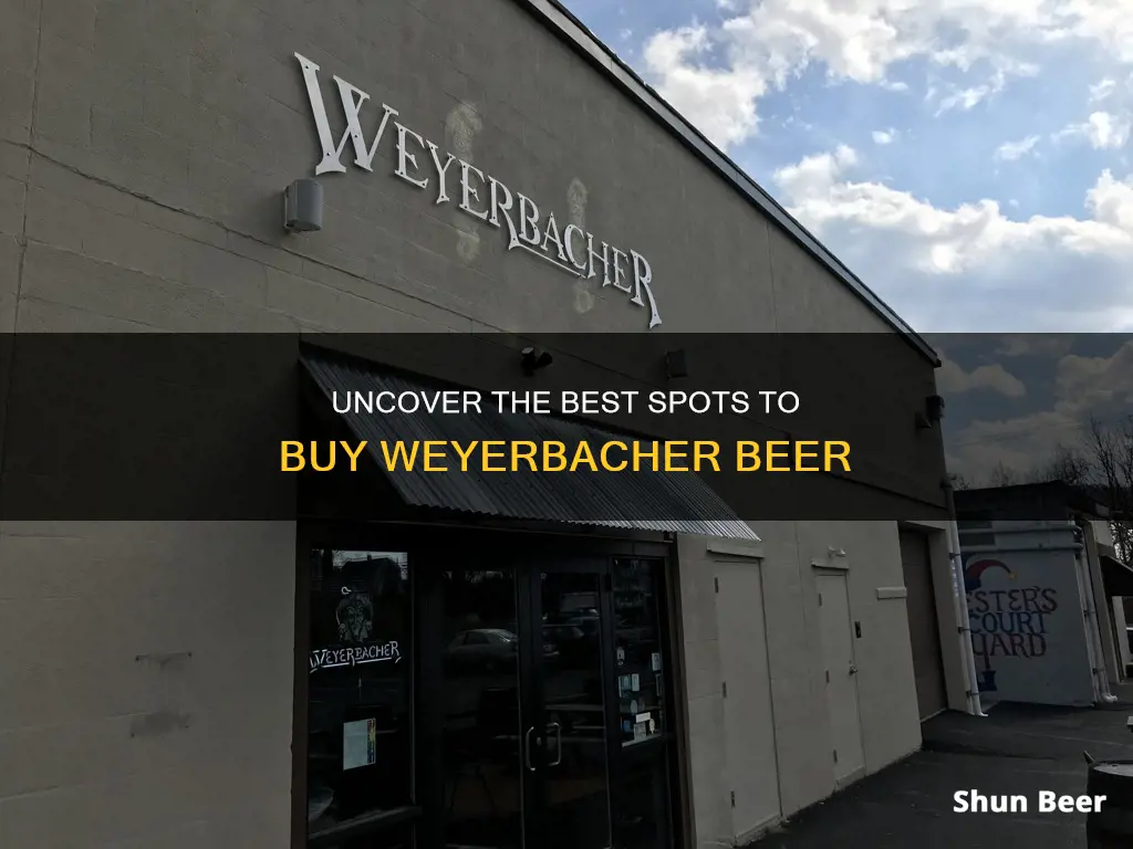 where to buy weyerbacher beer