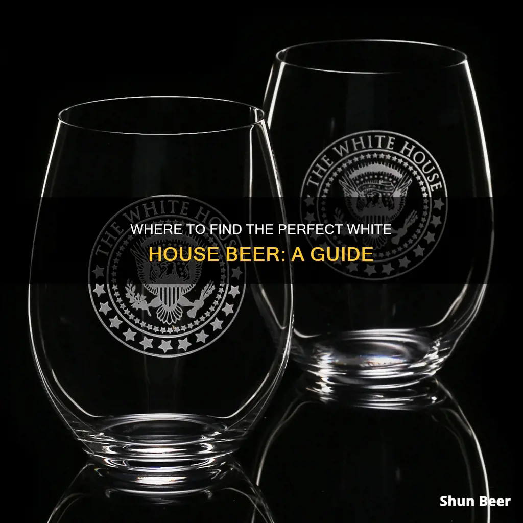 where to buy white house beer