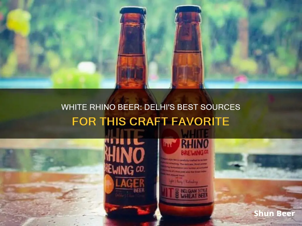 where to buy white rhino beer in delhi