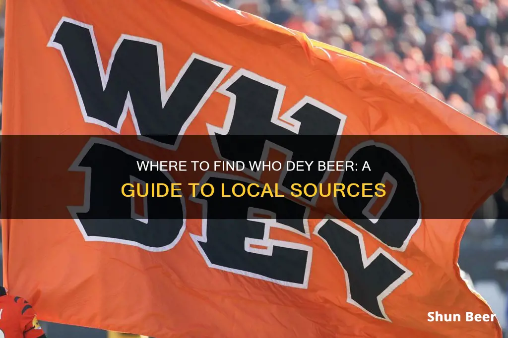 where to buy who dey beer